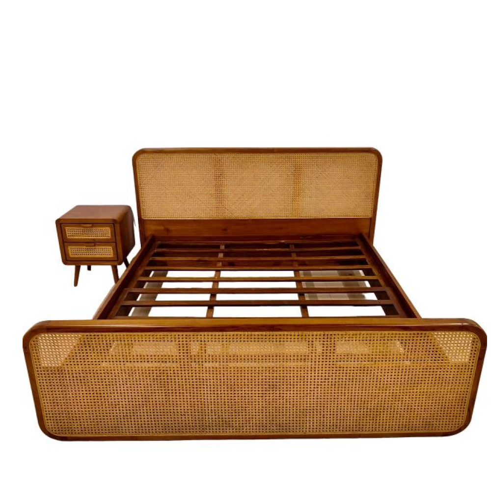 ERWIN CANE BED COT 