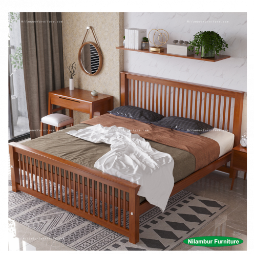Budget Teak wood bed cot kerala