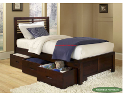 CAROLINE BED COT WITH STORAGE