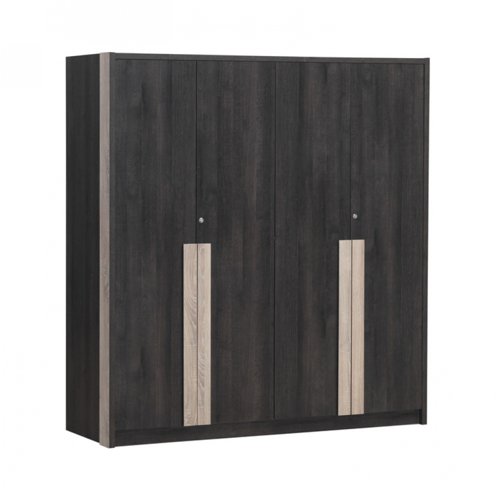 LAUREL 4 DOOR MODULAR  WARDROBE 