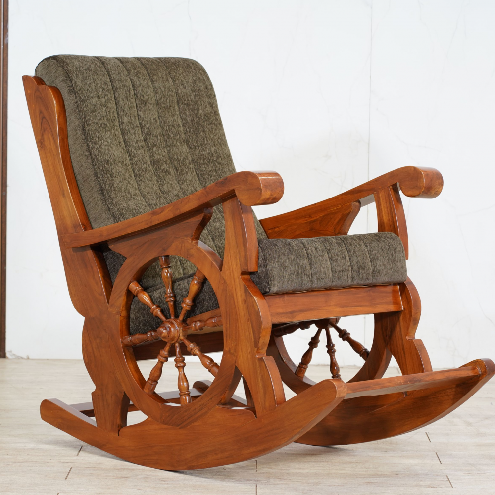 ARYAN TEAK ROCKING CHAIR