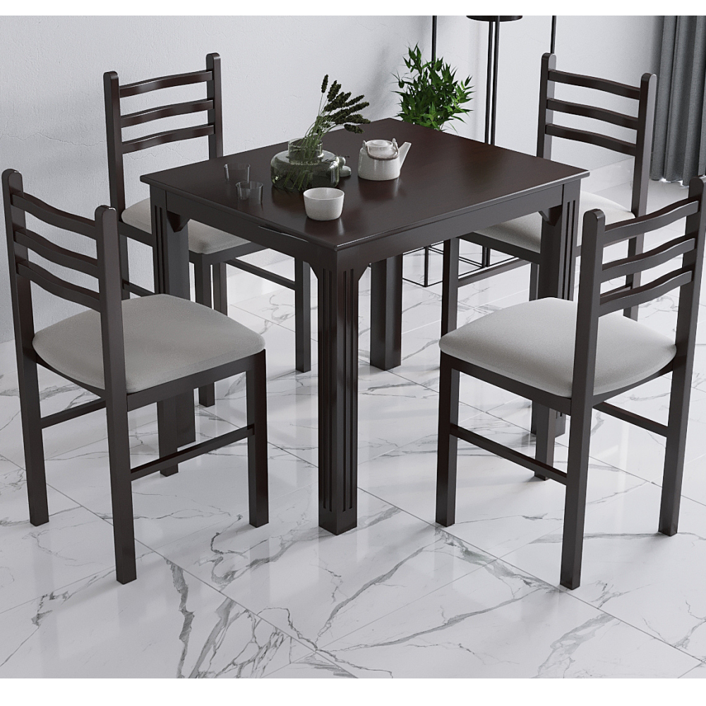 CAROL 4 SEATER DINING SET