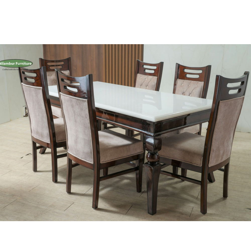 ELFORD 6 SEATER DINING SET TEAK