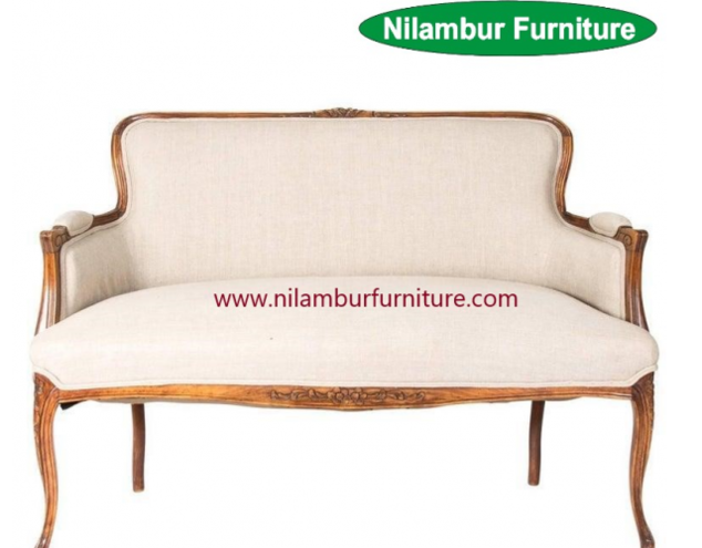 Finch Teak wood sofa kerala