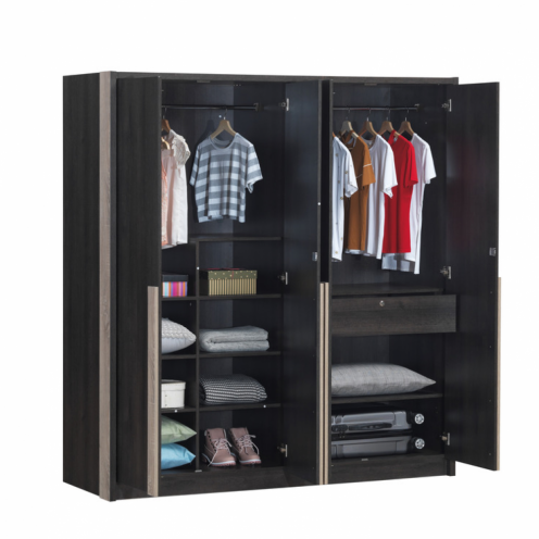 LAUREL 4 DOOR MODULAR WARDROBE